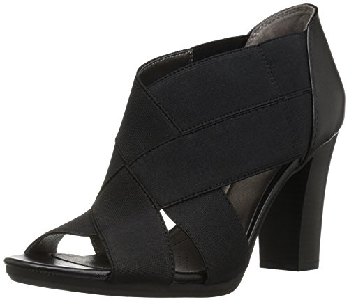 LifeStride Women's Nominal Dress Pump, Black, 8 W US