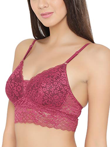 Image of Clovia Women's Polyamide Bralette Bra