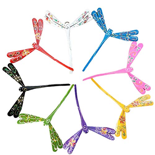 Smosyo Juguete Volador libélulas de bambú libélula de Equilibrio automático Cover