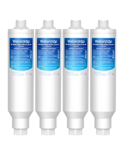 Waterdrop RV Inline Water Filter, Garden Hose and Camper Wat...