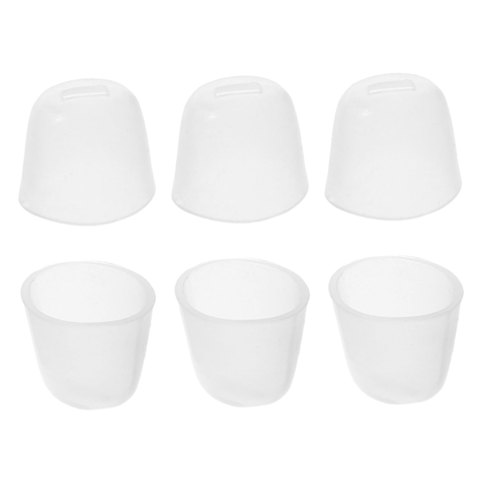 FUNOMOCYA 6 Pack Silicone Flute Repair Mouthpiece for Ocarina 6 Hole Flute Supplies Easy Install Comfortable Play