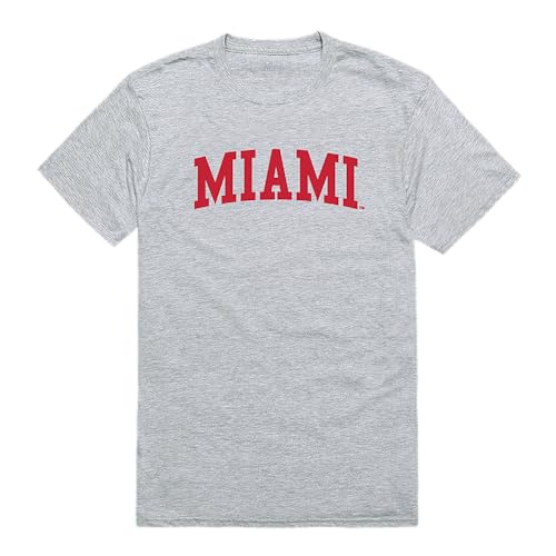 Miami (OH) Redhawks Game Day Tee, Heather, Small