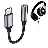 【Amplia compatibilidad】: Compatibilidad más amplia que otros Convertidor USB C a conector para auriculares, compatible con la mayoría de los teléfonos tipo C: Samsung Galaxy S22 S21 S20 Ultra S20 Z Flip S20+ S10 S9 S8 Plus, Note 10 10+ 9 8, Pad mini 6 , Pad Pro Pad Air, Huawei Mate 30 20 10 Pro, P40 30 P20 y más.