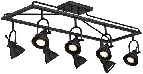 Pro Track Kane 8-Light Bronze Cage Track Fixture #TOP7