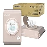 AIRFRIC おしりふき 厚手 無添加 無香料 ノンアルコール 蓋つき 水分多め エンボス加工 やわらか 大判 純水 99％ 赤ちゃん ベビー 新生児 超厚手 極厚 出産準備 出産祝い 大容量 まとめ買い 手口ふき お尻ふき お尻拭き おしり拭き ウェットティッシュ 2026年リニューアル Atsude シリーズ wt001 (おしりふき【80枚入りx12個】(960枚))