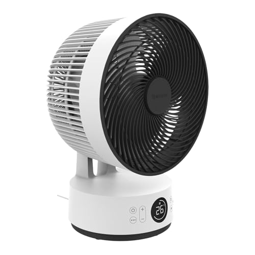 MeacoFan Sefte 10 Table Fan Quiet Oscillating Desk Top Air Circulator