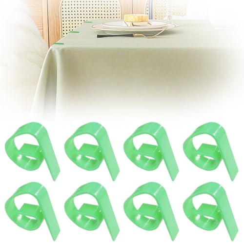 COYUN 8 Pièces Pince Nappe, Pince Nappe Exterieur, Pince Nappe Table De Jardin, Pince Nappe Table Epaisse, Pince Nappe Table, Pince Nappe Blanche, Nappe Clip,...