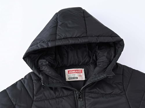 wodceeke Toddler Boys Girls Down Winter Coats Hooded Puffer Jacket Kids Lightweight Padded Outwear with Hood 1-10 Years4