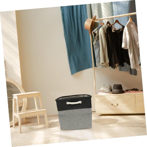 Cesta de ropa plegable con gran capacidad para almacenamiento eficiente 6