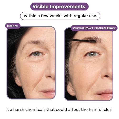 Rumi Cosmetiques PowerBrow+ Tinted Eyebrow Gel For Older Women - Defines, Fills, Thickens Brows - 2-in-1 Formula - Natural Color, Quick Fixing, Long-Lasting - Hypoallergenic Light Brown (Latte) - Image 6
