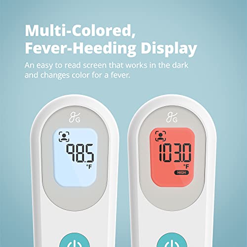 Greater Goods Digital Infrared Thermometer | Accurate Thermometer For Kids, Readings In Approximately A Second | Forehead Thermometer With Easy To Read Screen | Designed In St. Louis (White) #TOP3