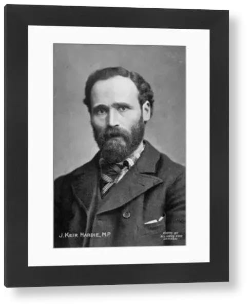 Media Storehouse James Keir Hardie Framed Print, Scottish Socialist Leader - Modern Frame 22"x18" (58x48cm) (14128909)