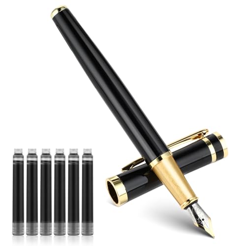 Andibro Luxury Metal Fountain Pen Set,...