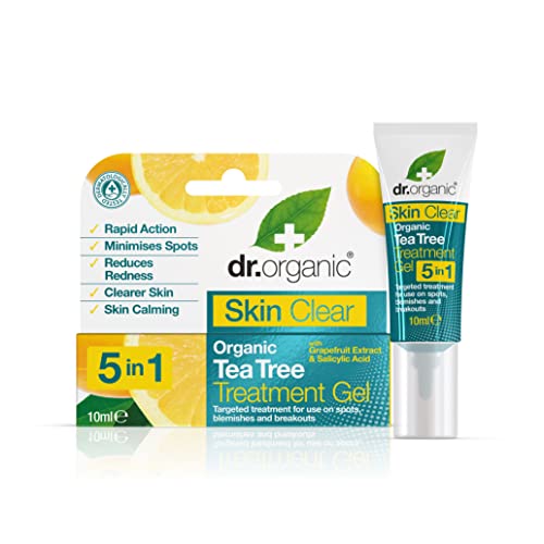 Dr. Organic TRAT. SKIN CLEAR GEL 5 EN 1 10ml