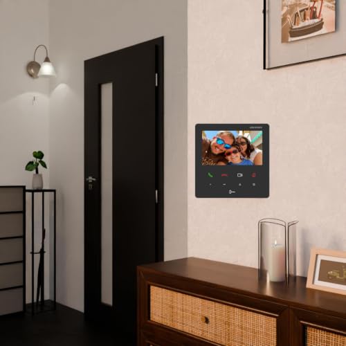 Image of HIKVISION Video Door Phone Kit with 4.3 Inch Indoor Monitor DS-KH6110-WE1 & 2MP HD Villa Door Station DS-KV6113-WPE1, Wi-Fi, PoE, Two-Way Audio, Remote Mobile Monitoring