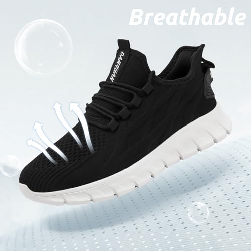Image of Men Running Shoes Tennis Walking Gym Slip On Workout Athletic Fashion Sneakers Lightweight Breathable Sport Jogging Casual Shoe