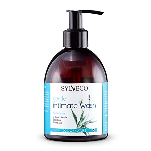 SYLVECO Gel de lavado íntimo suave, 300 ml, cosmética natural vegana para mujer