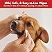 NOVEHA Pet Wipes - Formulated Pet Wipes - for Facial and Finger Folds, Underarms - 3