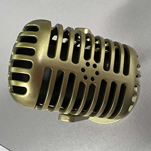Image of ATORSE Classic Retro Vintage Style Microphone Prop Photography Props Old Mic Golden|Musical Instruments & Gear|Pro Audio Equipment|Microphones & Wireless Systems