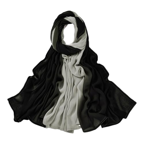 Modal Hijab Ombre Head Scarf Shawl Wrap for Women Muslim Lightweight