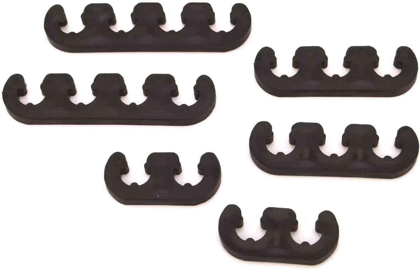Spark Plug Wire Separator Kit Black Fits 7mm 9mm
