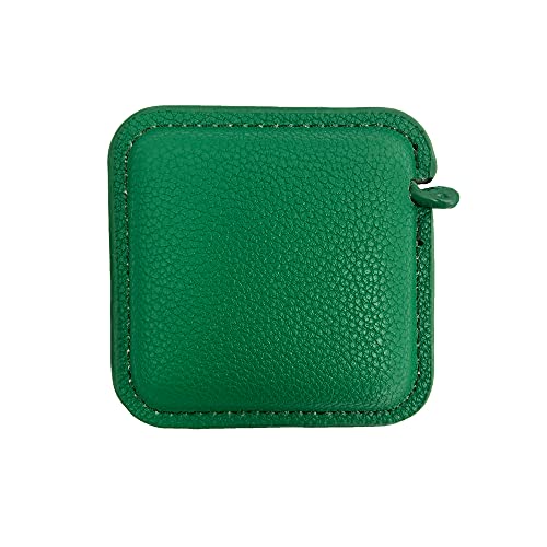 テープメジャー 2mメジャー 巻尺 tape measure まきじゃく インチ センチ 200cm/79inch PUレザー製 自動巻き取りメジャー 裁縫メジャー 巻尺