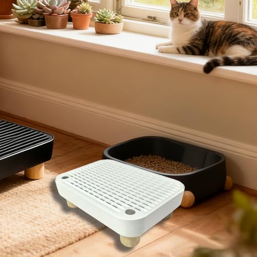 Marche pour litière pour chat senior et chaton avec rampe lavable
