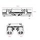 Create idea Universalgelenk Wellenkupplung Motorstecker Universalgelenk Verbindungskupplung RC Autos Roboter Kupplungsstecker mit Schraube 10mm