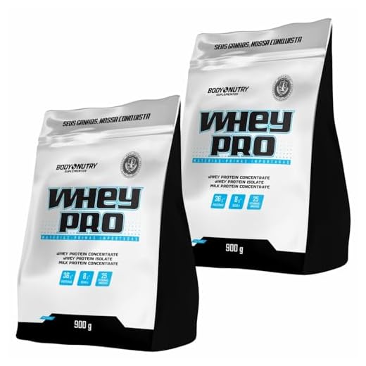 Kit 2x Whey Pro Protein Isolado e Concentrado 36g proteina 900G (Baunilha/Cookies)
