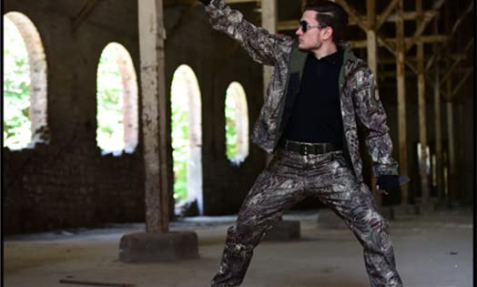 WSPDSD Armee Tarnmantel Militärische Taktische Jacke Militärische Kleidung Outwear Softshell Wasserdichte Winddichte… – Bild 7