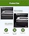 UMISHI Center Console Lid Kit Compatible with Chevy Silverado 99-07,Compatible with Chevrolet Suburban 2001-2006 Lid Arm Rest Latch,for CCLK-CHGM-001-LGY,19127364,19127365,19127366 (Dark)