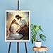 XTXGERL Jesus Paint by Numbers Kit for Adults, DIY Oil Painting Kit on Canvas with Paintbrushes and Acrylic Pigment, for Paint by Numbers for Beginner, for Home Wall Decor 16x20Inch