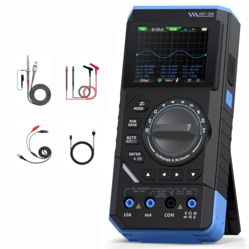 Oscilloscopio digitale, DST-210 DST-201 Multimetro 3 in 1 19999 conta