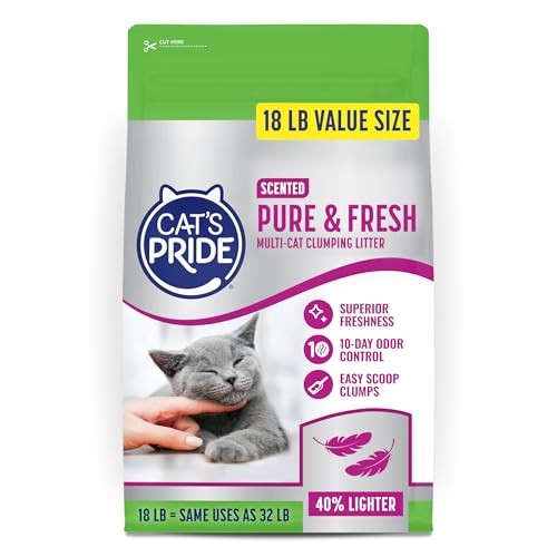 Cat's Pride Pure & Fresh - Scented 18lb Bag
