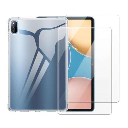 Coque Honor Tablet V7 10.4 2021 housse transparente et film verre trempé 9H