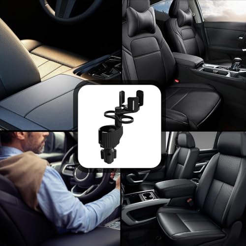 Car cup holder insert de boisson ajustable et extenseur universel - 4