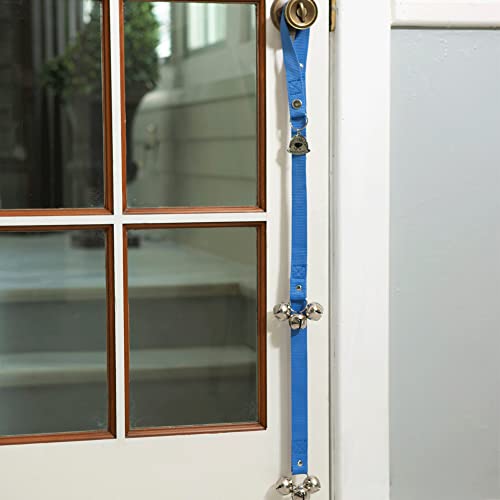 Caldwell's Pet Supply Co. Potty Bells Housetraining Dog Doorbells For Dog Training And Housebreaking Your Dog Loud Dog Door Bell For Potty Training Puppies And Dogs (One Potty Bell - Blue) #TOP2