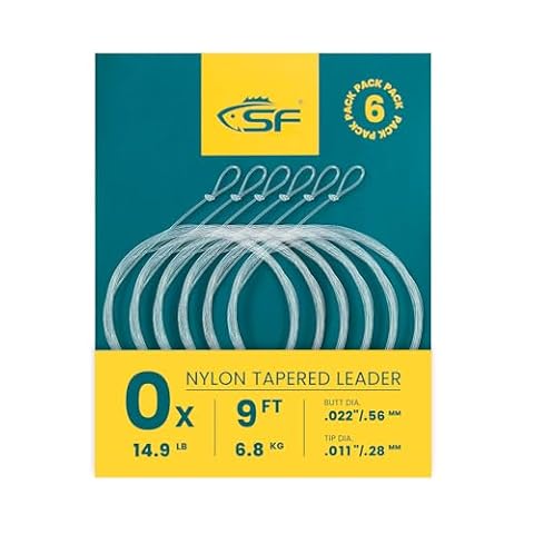 SF Hand Tied Loop Fly Fishing Tapered Leader Freshwater Trout — $7.99 (20% off)