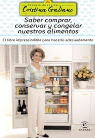 Paperback Saber comprar, conservar y congelar nuestros alimentos Book