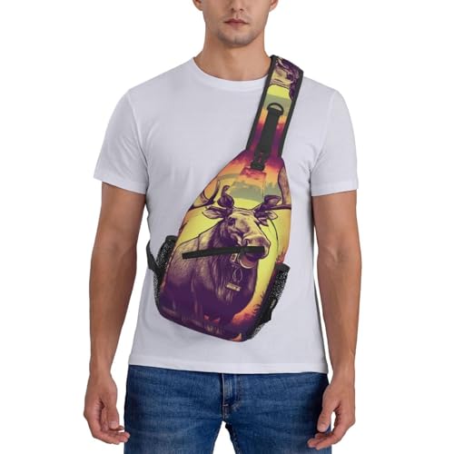 Bolso cruzado para hombre mochila bandolera multiusos miniatura 7