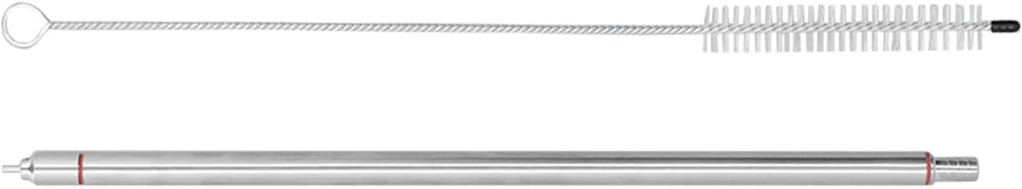14" Stainless Steel Spring-Loaded Bottle Filler Kit Homebrew Bottle Wine Filling Equipment with Cleaning Brush for Beer, Wine, Kombucha, Home Brewing Making