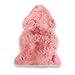 Lammfell Naturform Merino Schaffell Auflage Überwurf Natur 100 x 60 cm (rosa)