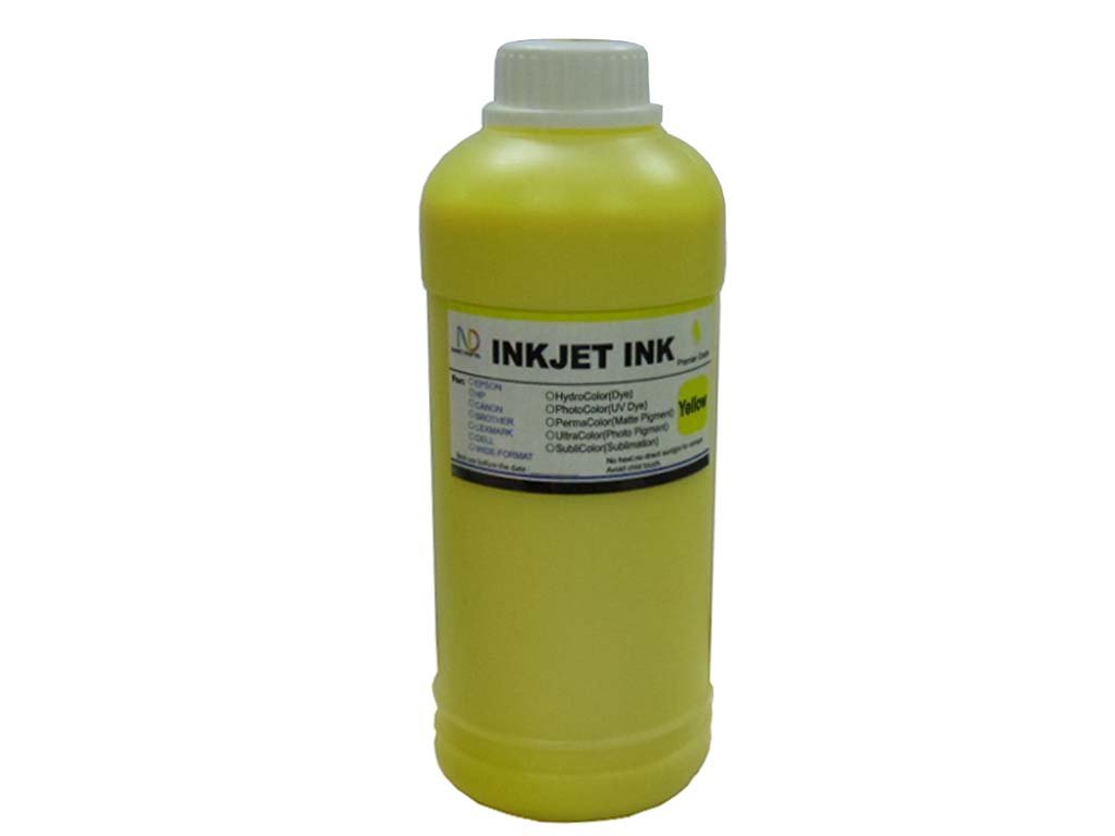 ND® 500ml Pigment Yellow Refill Ink for Printer Cartridges