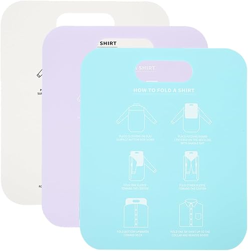Alipis 3 piezas de tabla de ropa, carpeta de camiseta, tabla plegable, para adultos, camisetas plegables para adultos, disfraces para adultos,