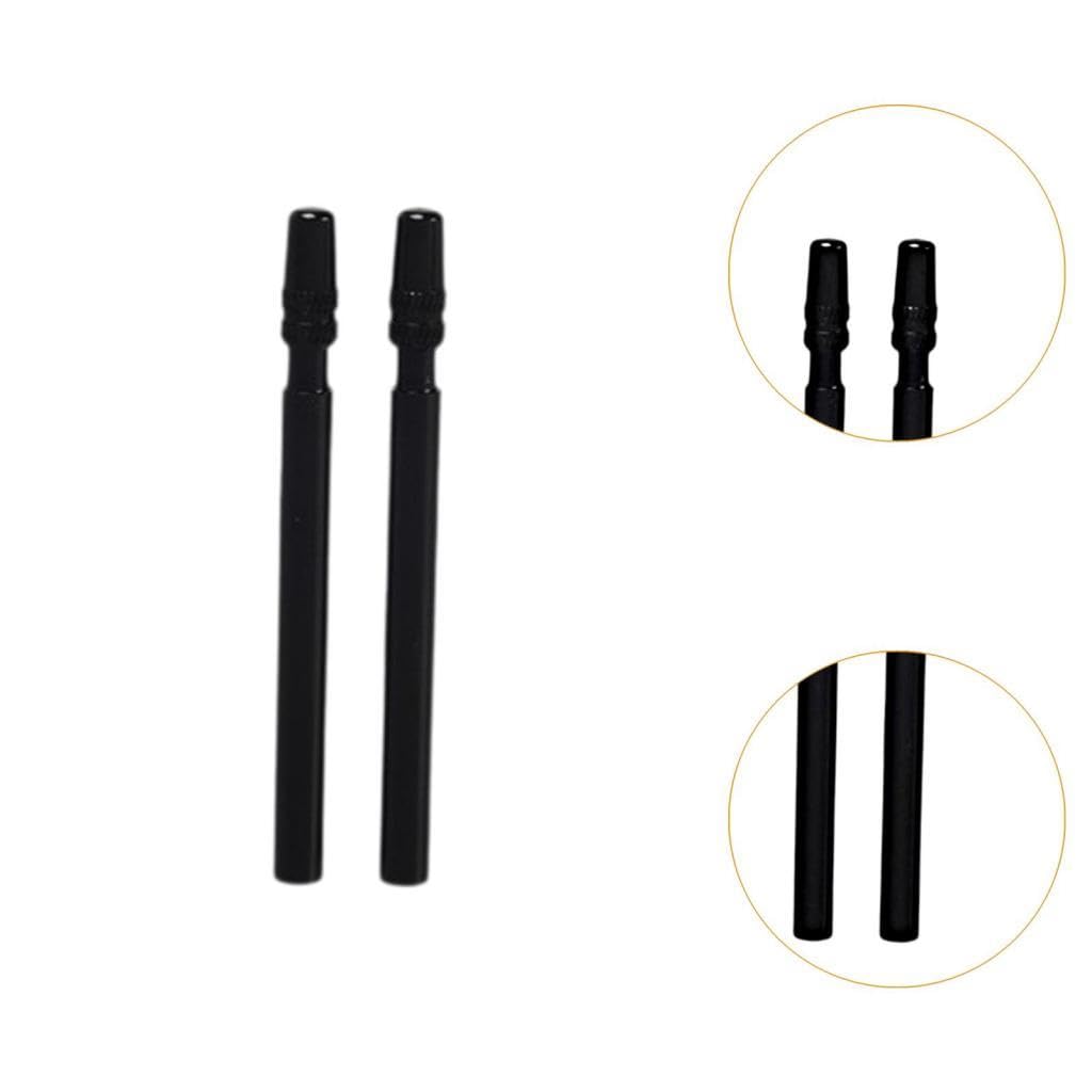 QSTDGVPW Bike Valve Stem Extenders, Inner Tyre Valve Extender, Extend Valves Nozzle Aluminum Alloy, 4 Pieces