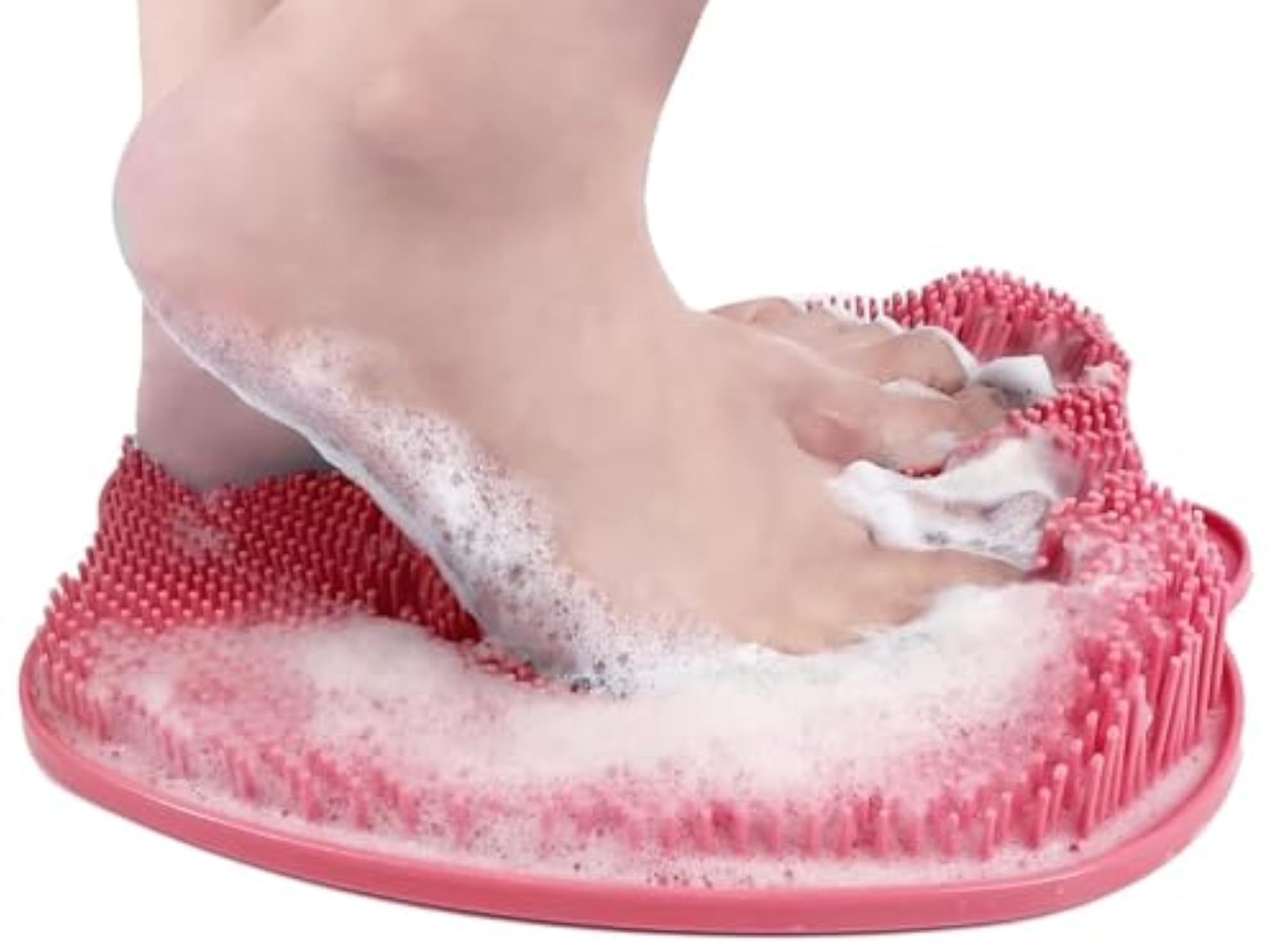Shower Foot Scrubber Mat for Easy Foot Care