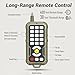 Electronic Predator Call, Coyote Caller for Hunting with Decoy Combo, Perfect for Coyote, Fox Hunting, Remote & Bluetooth Control, Play 2 Sounds Simultaneously