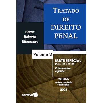 Capa do livro Tratado De Direito Penal - parte especial - crimes contra a pessoa - Vol. 2 - 24 edição 2024: Volume 2