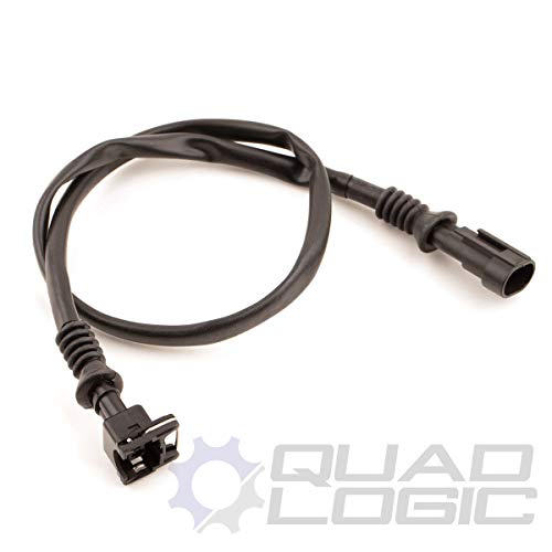 Quad Logic Fuel Injector Pigtail Harness for Polaris Ranger RZR Sportsman 700 800 EFI (1202863, 1253558) - Easy Installation - Fits Many Polaris ATV/UTV Models