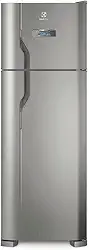 Geladeira/Refrigerador Frost Free cor Inox 310L Bivolt 110/220v